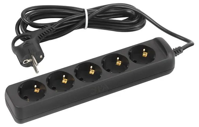 Розеточные блоки, удлинители ЭРА UX-5e-3m-B