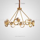 Кольцевые люстры и светильники ADONICA CH Lampatron 3767-9363