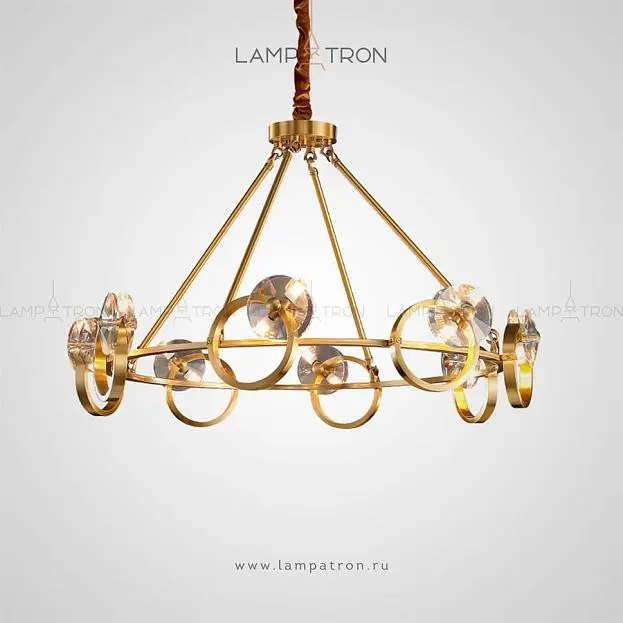Кольцевые люстры и светильники ADONICA CH Lampatron 3767-9363 Кольцевые люстры и светильники ADONICA CH Lampatron 3767-9363