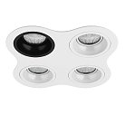 Встраиваемый светильник Lightstar D64607060606 DOMINO ROUND