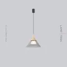 Подвесной светильник AMAL Цвет Латунь. Трехцветный свет Lampatron 7436-20564