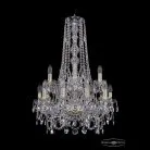 Люстра хрустальная Bohemia 1411/10+5/195/h-83/2d G