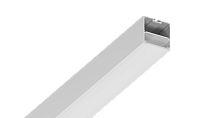 Подвесной/накладной алюминиевый профиль Design LED LS 5050, 2,5м, белый, SWG LS.5050-W-R 00-00042523