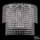 Бра светодиодные хрустальные APL LED SH500.B4.35-27.A.Ni.4000 Sicilia
