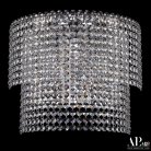 Бра светодиодные хрустальные APL LED SH500.B4.35-27.A.Ni.4000 Sicilia
