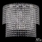 Бра светодиодные хрустальные APL LED SH500.B4.35-27.A.Ni.4000 Sicilia