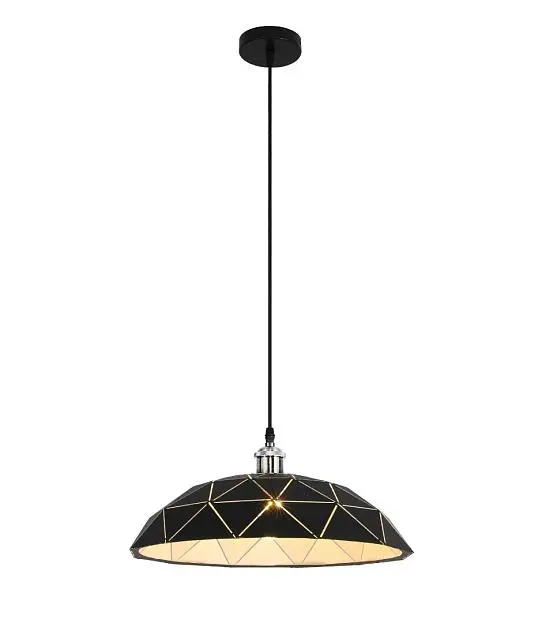 Подвесной светильник Lumina Deco LDP 8039-400 BK+CHR Grosetto Подвесной светильник Lumina Deco LDP 8039-400 BK+CHR Grosetto