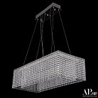 Люстра светодиодная хрустальная APL LED SH05.74.A.Ni.4000 Sicilia