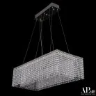 Люстра светодиодная хрустальная APL LED SH05.74.A.Ni.4000 Sicilia