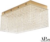 Потолочная люстра APL LED SH05.57.A.Gd.3000.PK Sicilia