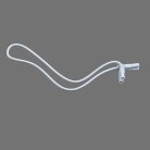 Провод Uniel UCX-PP2/L10-050 WHITE 1 POLYBAG