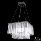 Люстра светодиодная хрустальная APL LED SH10.42.C.Ni.4000 Sicilia