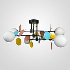 Потолочная Люстра Matisse B D80 Black Multicolor ImperiumLoft 194950-23