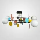 Потолочная Люстра Matisse B D80 Black Multicolor ImperiumLoft 194950-23