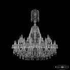 Подвесная люстра Bohemia 1403/20+10/400/XL-133 Ni
