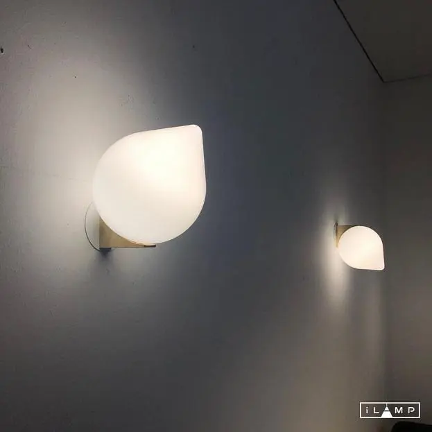 Бра iLamp 9572W/1-D300 BR-WH CENTO Бра iLamp 9572W/1-D300 BR-WH CENTO