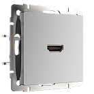 розетка HDMI Werkel W1186006 Встраиваемые механизмы серебряные a050877