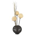 светильник настольный, E27, 3x40W Velante 579-714-03 Деревянный стиль