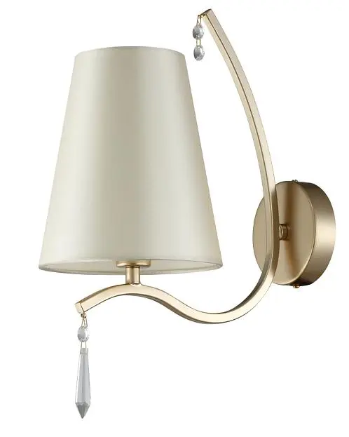 Бра Crystal Lux RENATA AP1 GOLD 3591/401 Бра Crystal Lux RENATA AP1 GOLD 3591/401
