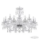 Люстра хрустальная Bohemia 105/10+5/300 Ni