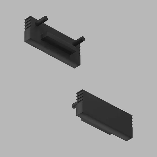 Заглушка для накладного профиля LeDron Mic 00004843-Z