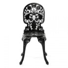 Стул Seletti 18686 Aluminium Black NER Industry Collection