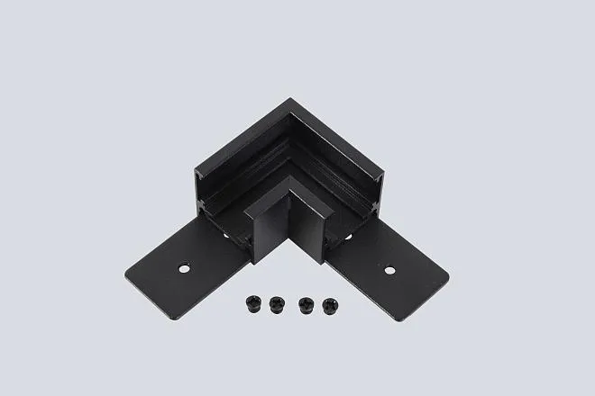 Соединитель для магнитного накладного шинопровода угловой Crystal Lux CLT 0.214 04 BL Соединитель для магнитного накладного шинопровода угловой Crystal Lux CLT 0.214 04 BL