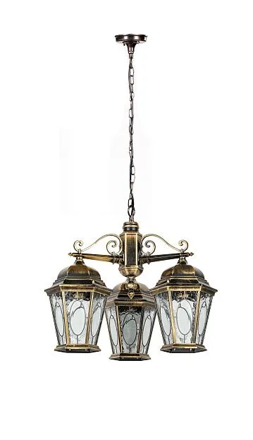 Уличный светильник подвесной Oasis Light 91470M/3 Gb овал ASTORIA 2M