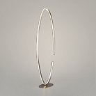 Напольный светильник Eurosvet 80415/1 сатин-никель 65W a045476 Gap