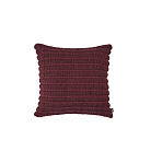 Подушка 45x45 cm Burgundy Cotton Wool-Mix Tom Dixon RICU45BU Ridge