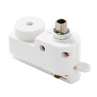 Адаптер для однофазного шинопровода Crystal Lux CLT 0.212 01 WH 1408/017