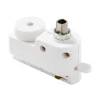 Адаптер для однофазного шинопровода Crystal Lux CLT 0.212 01 WH 1408/017