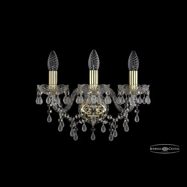 Бра хрустальный Bohemia 1410B/3/141 G V0300 Бра хрустальный Bohemia 1410B/3/141 G V0300