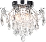 Потолочная люстра Escada 1119/4PL Chrome Azalea