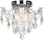 Потолочная люстра Escada 1119/4PL Chrome Azalea