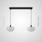 Подвесной светильник INDA 2 подвеса. Размер L. Молочное стекло Lampatron 8747-24603