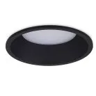 Светильник встраиваемый, под лампу GX53, D105xH33мм, IP20, черный Donel DN15009R1B DN15