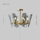 Люстра SILVER 6 ламп Lampatron silver-6 4760-12030