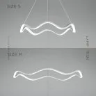 Кольцевые люстры и светильники DOLORES Размер M. Цвет Белый. Трехцветный свет Lampatron 6563-17946