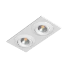 Встраиваемый поворотный светильник под сменную лампу Ledron AO1501005 SQ2 White