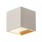 Светильник настенный QT14 G9 25W, серый бетон SLV 1000910 SOLID CUBE