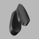 Настенный светодиодный светильник LeDron ZD8132-6W Black GLORY