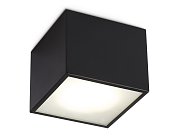 Потолочный светильник Ambrella light TN6532 BK черный IP44 GX53 100*100*80