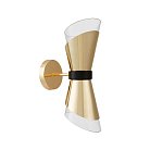 Бра Lumina Deco LDW 7013-2 F.GD+PR Fabro