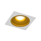 Встраиваемый светодиодный светильник LeDron LEVEL SQ White-Gold TRIAC 4000K