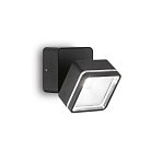 Уличный настенный светильник Ideal Lux 285535 OMEGA AP SQUARE NERO 4000K