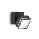 Уличный настенный светильник Ideal Lux 285535 OMEGA AP SQUARE NERO 4000K