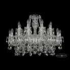 Люстра хрустальная Bohemia 1411/16+8/300 Ni