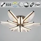 Потолочная люстра Reluce 00490-0.3-6+6 champagne silver