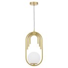 Подвесной светильник Lumina Deco LDP 5522-1 WT+MD Zanetti